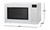 Sharp 1.5 cu. ft. 900W White Countertop Microwave Oven (SMC1585KW) dimensions