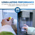 Replacement Water Filter for Sharp SJF2955MS and SJF2955KS Refrigerator (SJWF300) Genuine Sharp Replacement Water Filter Infographic