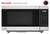 Sharp 1.1 cu. ft. 1100W Flatbed Countertop Microwave Oven with Inverter Technology (SMC1174KS)