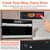 Sharp Celerity™ High-Speed Oven (SWA3099MS) Cook your way every time infographic