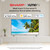 Sharp AQUOS QLED 75” Class (74.5” Diag.) 4K Ultra HD Smart TV (4T-C75HP7050U) Streaming Infographic