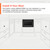 24 in. Smart Microwave Drawer Oven (SMD2479MB) Installation Infographic