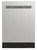 Sharp 24 in. Stainless Steel Dishwasher (SDW6768SMS) Head On