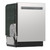 Sharp 24 in. Stainless Steel Dishwasher (SDW6768SMS) 3-Quarter-Right Closed