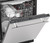 Sharp 24 in. Stainless Steel Dishwasher (SDY6768SMS) Control Panel
