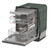 Sharp 24 in. Stainless Steel Dishwasher (SDW6748SNS) 3-Quarter-Left Opened