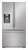 28.9 cu.ft. French 3-Door 36 in. Width Standard Depth Refrigerator with Water Dispenser in Stainless Steel (SJF2955MS) Head On