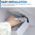Replacement Water Filter for Sharp SJG2254FS Refrigerator (SJWF250) Water filter Installation Infographic