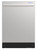 Sharp 24 in. Stainless Steel Dishwasher (SDY6748SNS) Head On