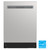 Sharp 24 in. Stainless Steel Dishwasher (SDW6735DNS) Head On with Badge