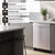 Sharp 24 in. Stainless Steel Dishwasher (SDY6735DNS) General Infographic