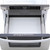 24 in. 1.2 cu. ft. 950W Sharp Easy Open Stainless Steel Microwave Drawer (KB6524PSY) Head On Open Top-Down