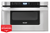 24 in. 1.2 cu. ft. 950W Sharp Easy Open Stainless Steel Microwave Drawer (KB6524PSY) Head On with Refurbished Badge