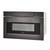 24 in. Black Microwave Drawer (SMD2470AH) – left angle view
