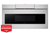30 in. 1.2 cu. ft. 950W Sharp Stainless Steel Microwave Drawer Oven (SMD3070ASY) head on with refurbished badge