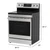 SFR3075MS Freestanding Electric Range Dimensions