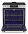 SSG3074SNS Slide-In Gas Range Head On Open