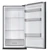 SJB1045SNS head on refrigerator open empty close-up