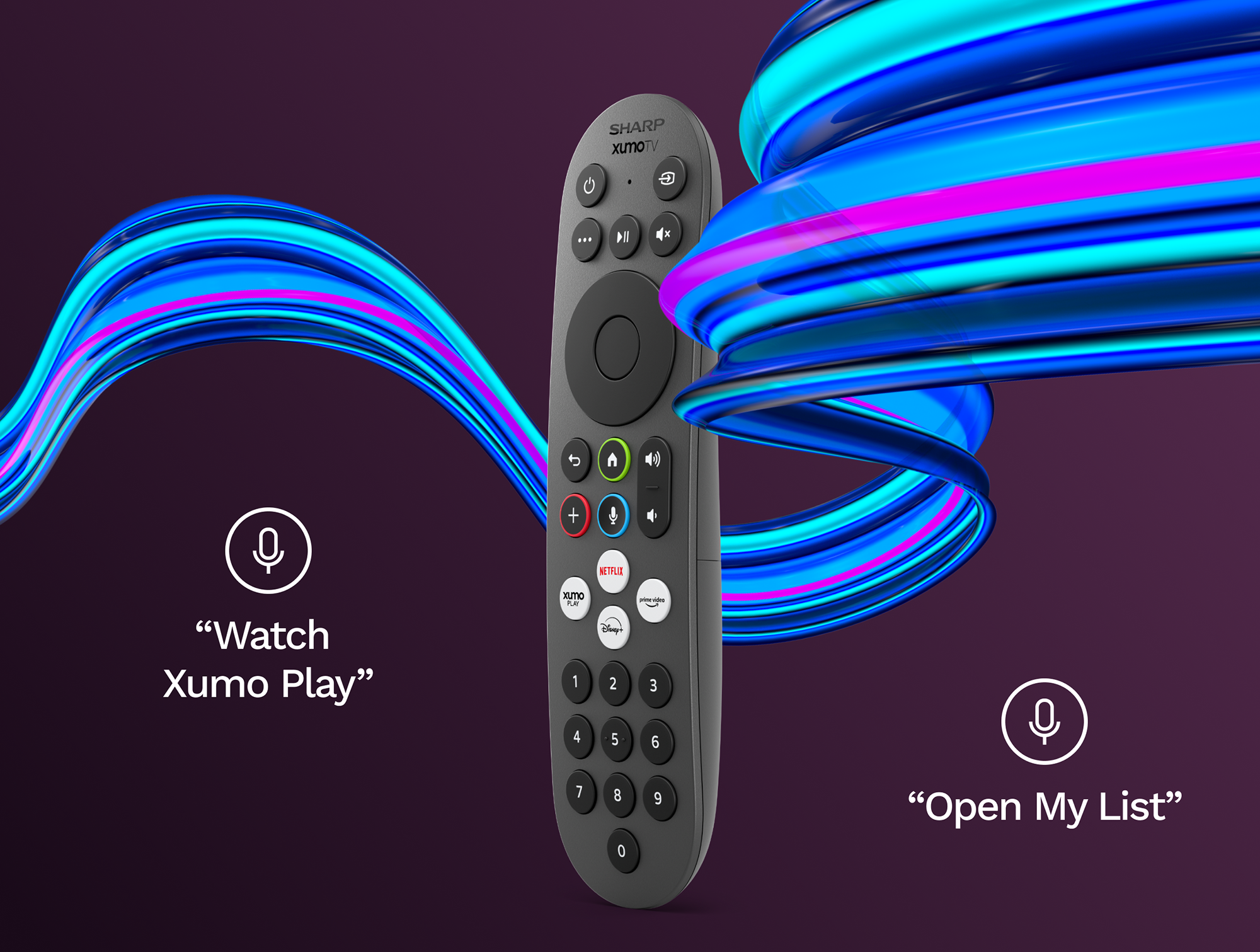Built-in Voice Remote 