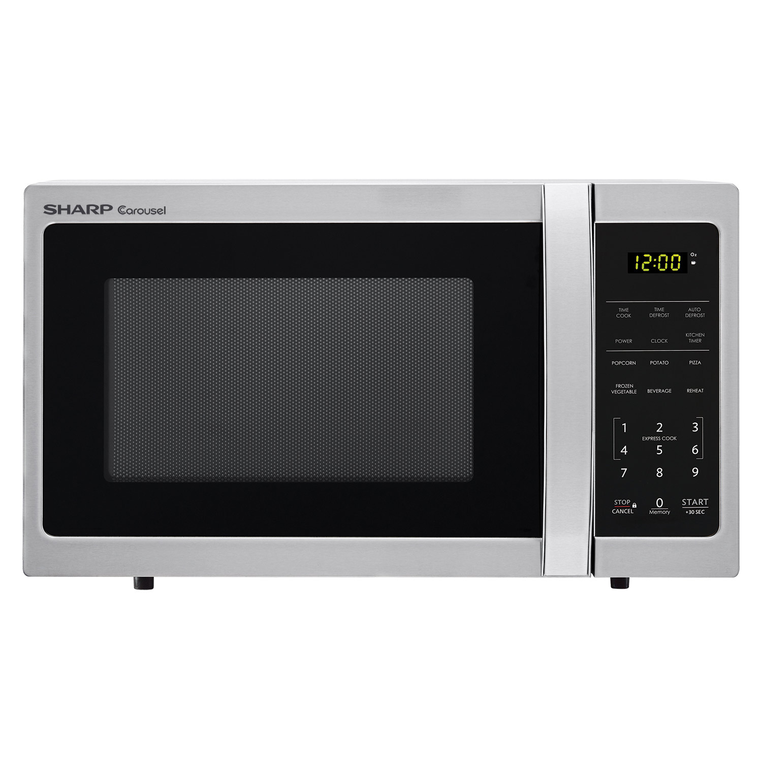 COMFEE CMO-C20M1WB Countertop Microwave Oven with 11 power levels, Fast  Multi-stage Cooking, Turntable Reset Function, Speedy Cooking, Weight/Time