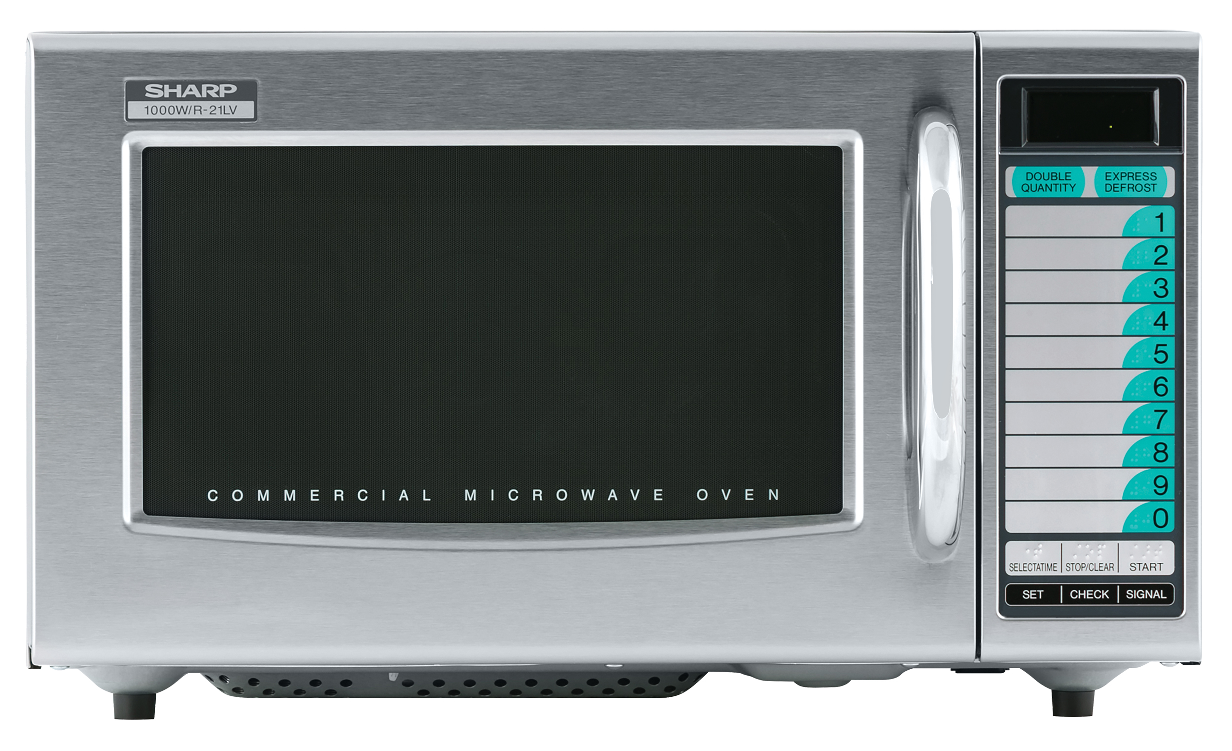 Medium-Duty Commercial Microwave Oven with 1000 Watts (R21LCFS) Head On