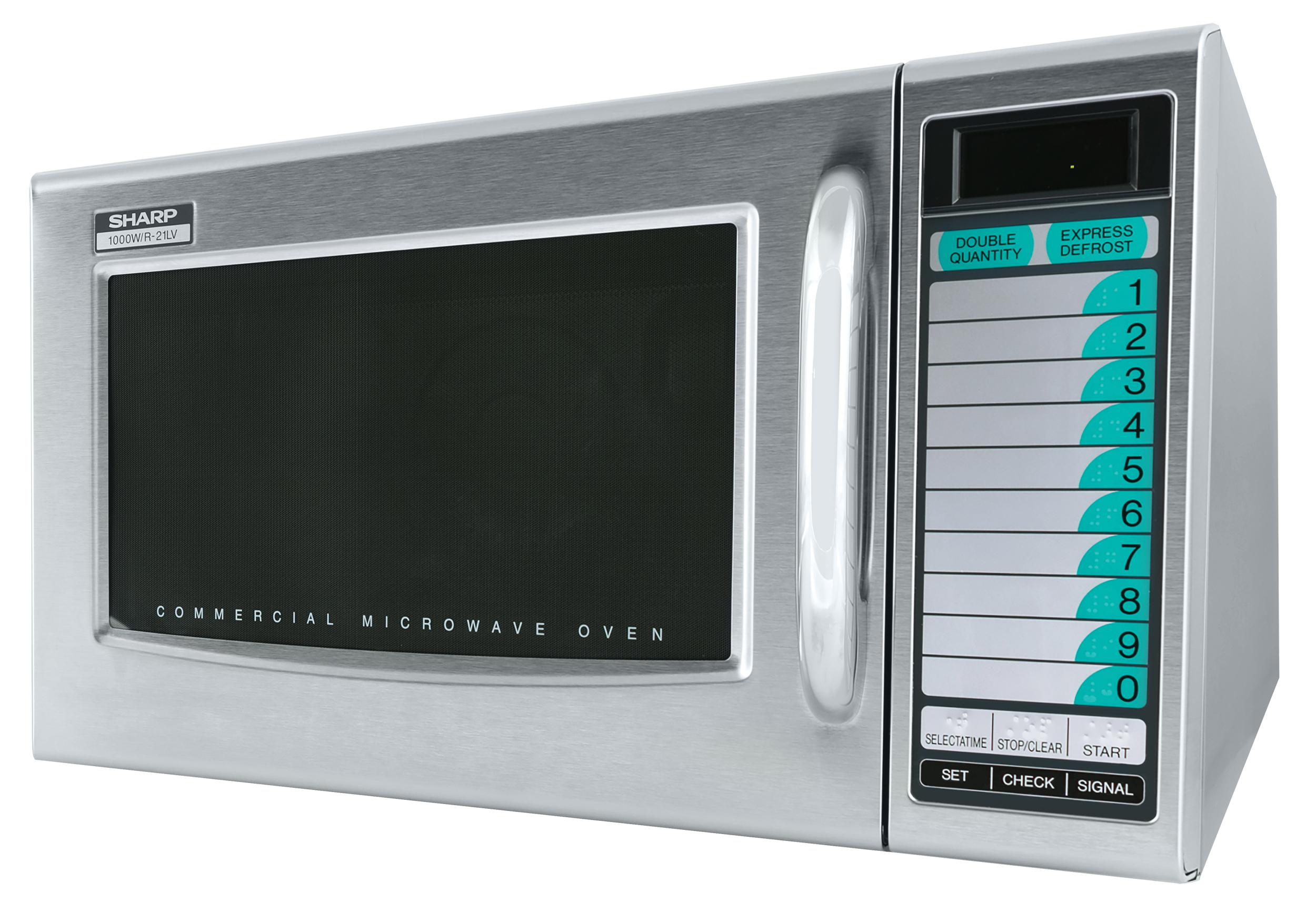 Medium-Duty Commercial Microwave Oven with 1000 Watts (R21LCFS) Drama