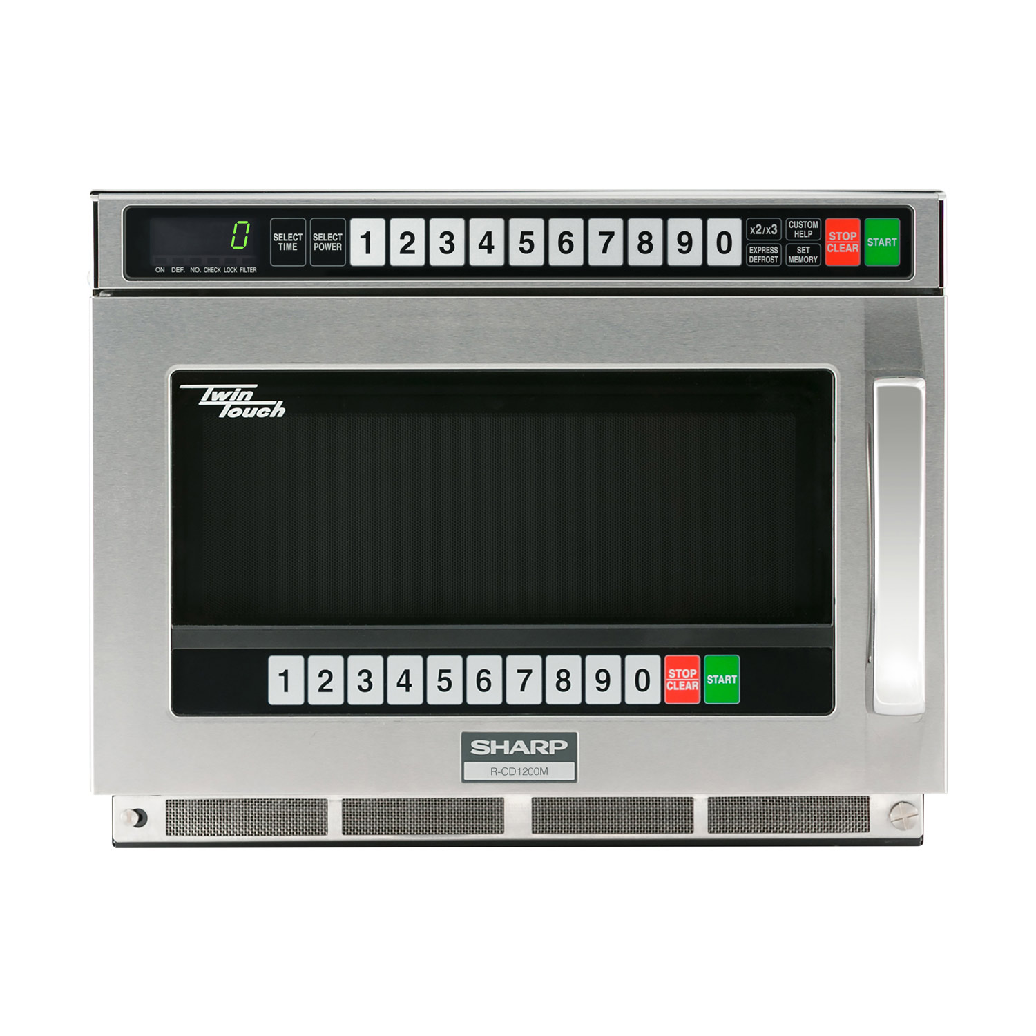 Sharp RCD1200M: Twintouch 1200W Commercial Microwave