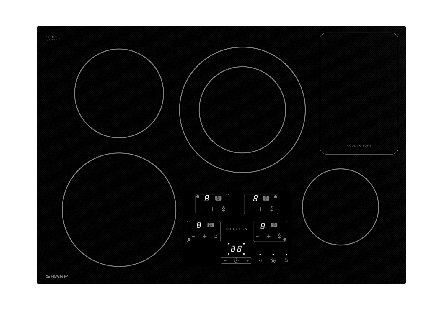 GE 30-in Coil White Electric Cooktop at