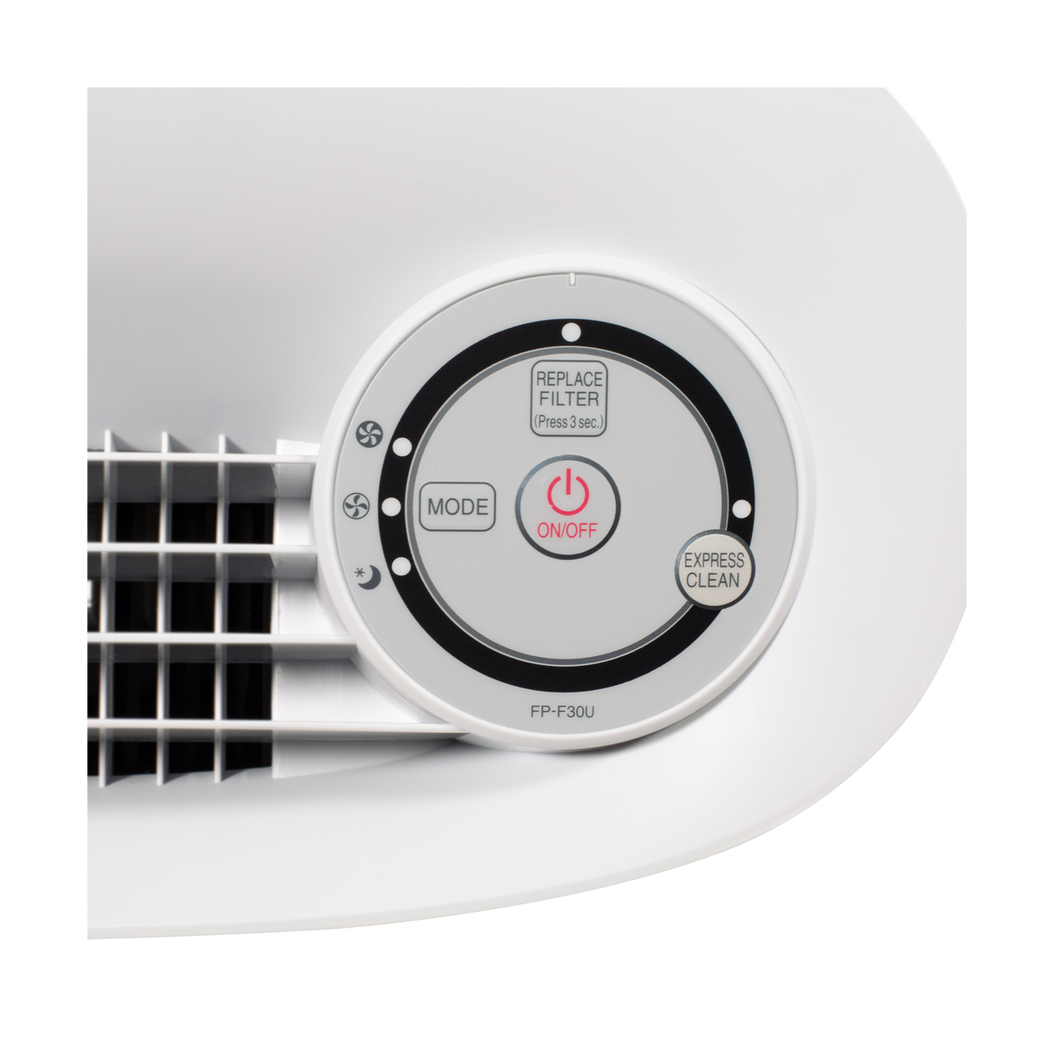Sharp True HEPA Air Purifier with Express Clean for Small Rooms FPF30UH