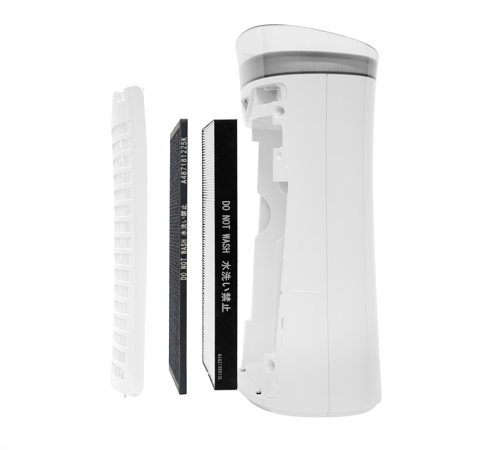 Sharp True HEPA Air Purifier with Plasmacluster® Ion Technology for Medium-Sized Rooms (FPK50UW) exploded view