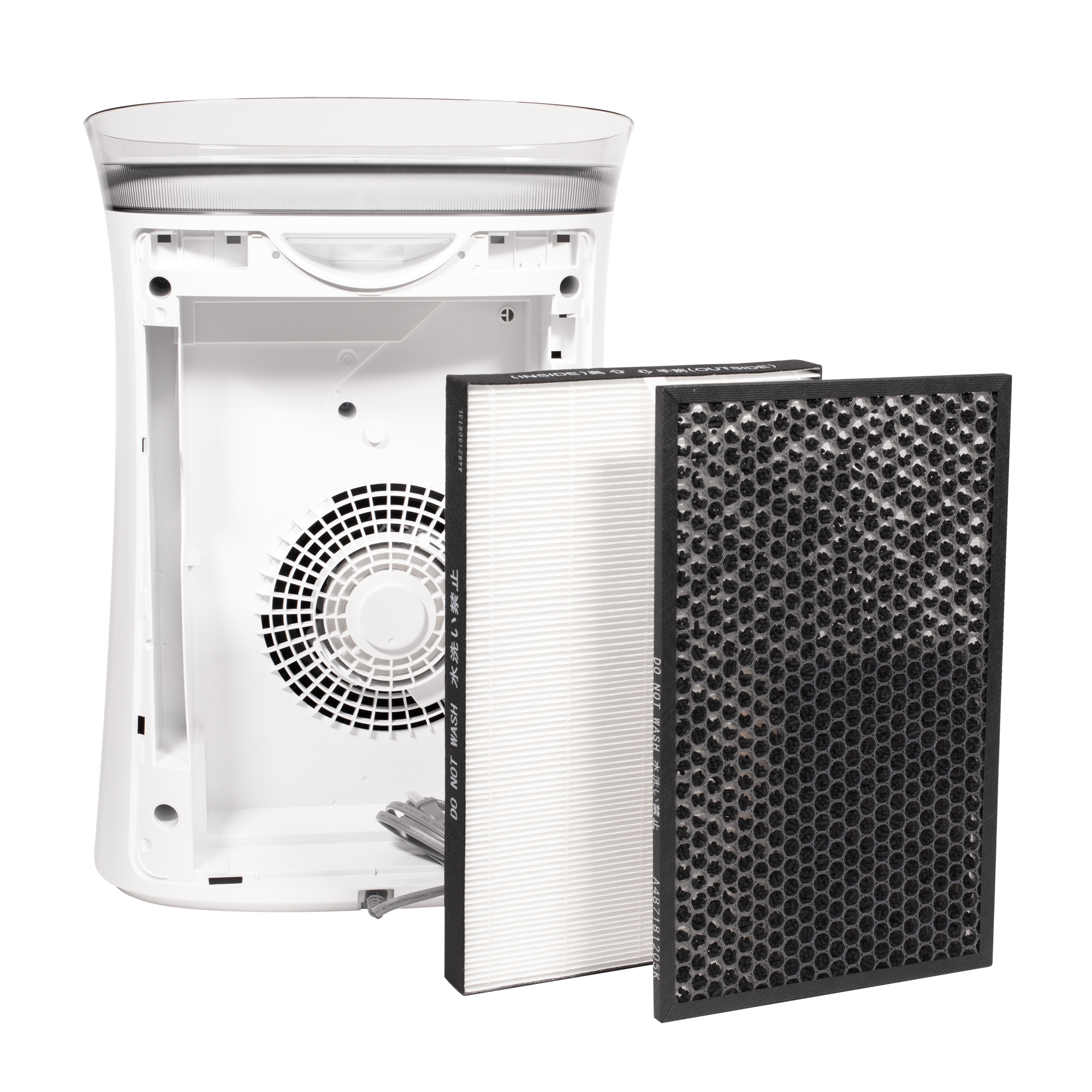 Sharp True HEPA Air Purifier with Plasmacluster® Ion Technology for Medium-Sized Rooms (FPK50UW) filters