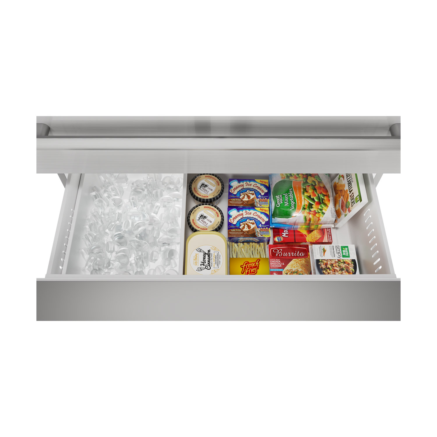 Sharp French 4-Door Counter-Depth Refrigerator with Water Dispenser  (SJG2254FS)