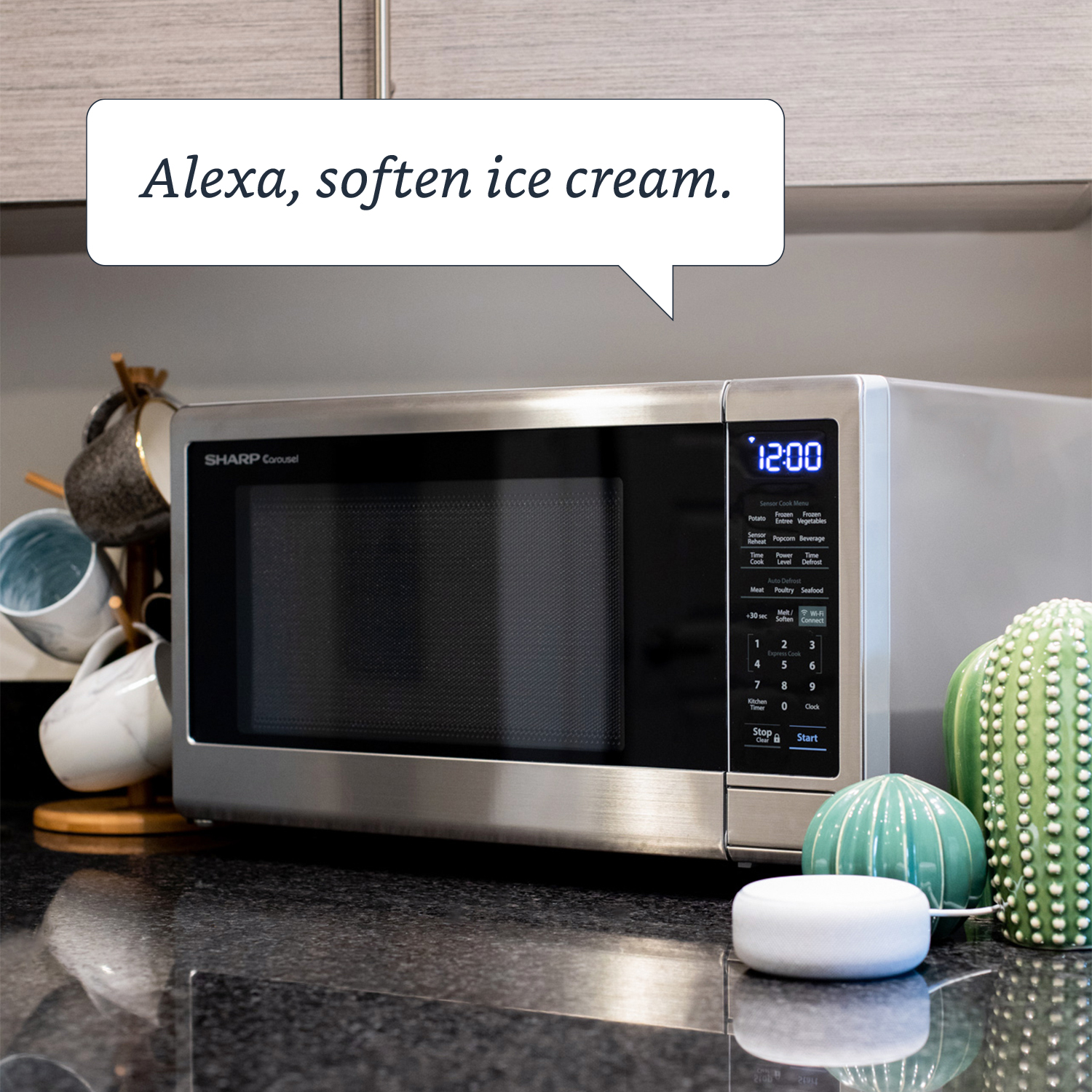 SMC1449FS: Sharp USA's Best Smart Microwave for Popcorn