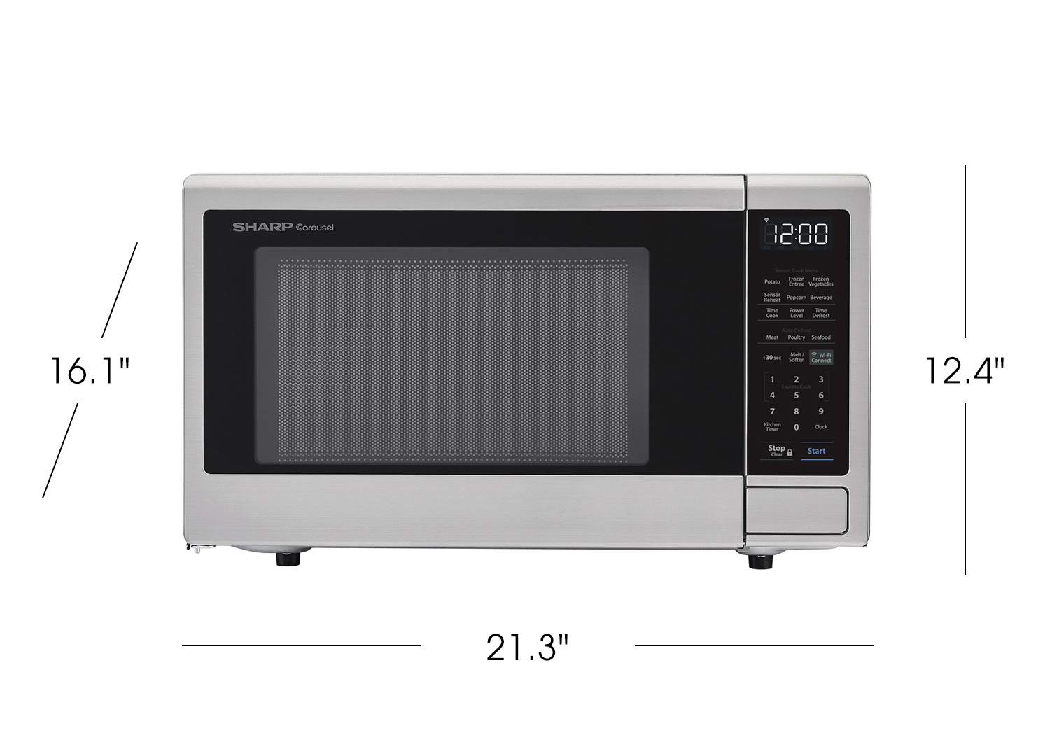 Microwave Sizes (Types & Dimensions Guide) - Designing Idea