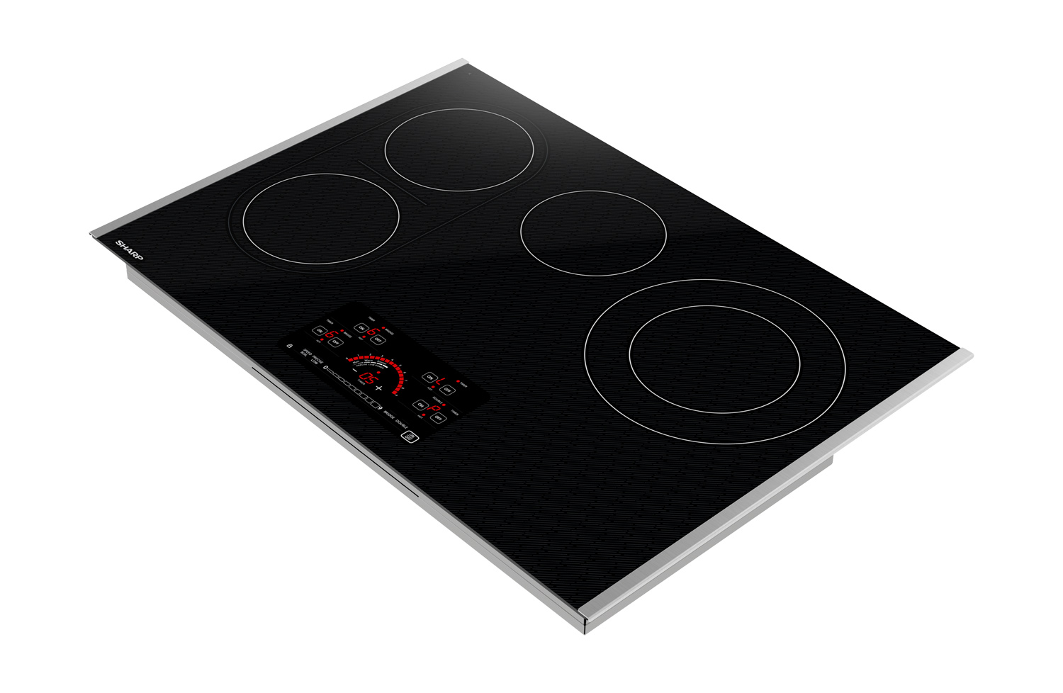 30-inch Drop-In Radiant Cooktop (SCR3041GB) left angle