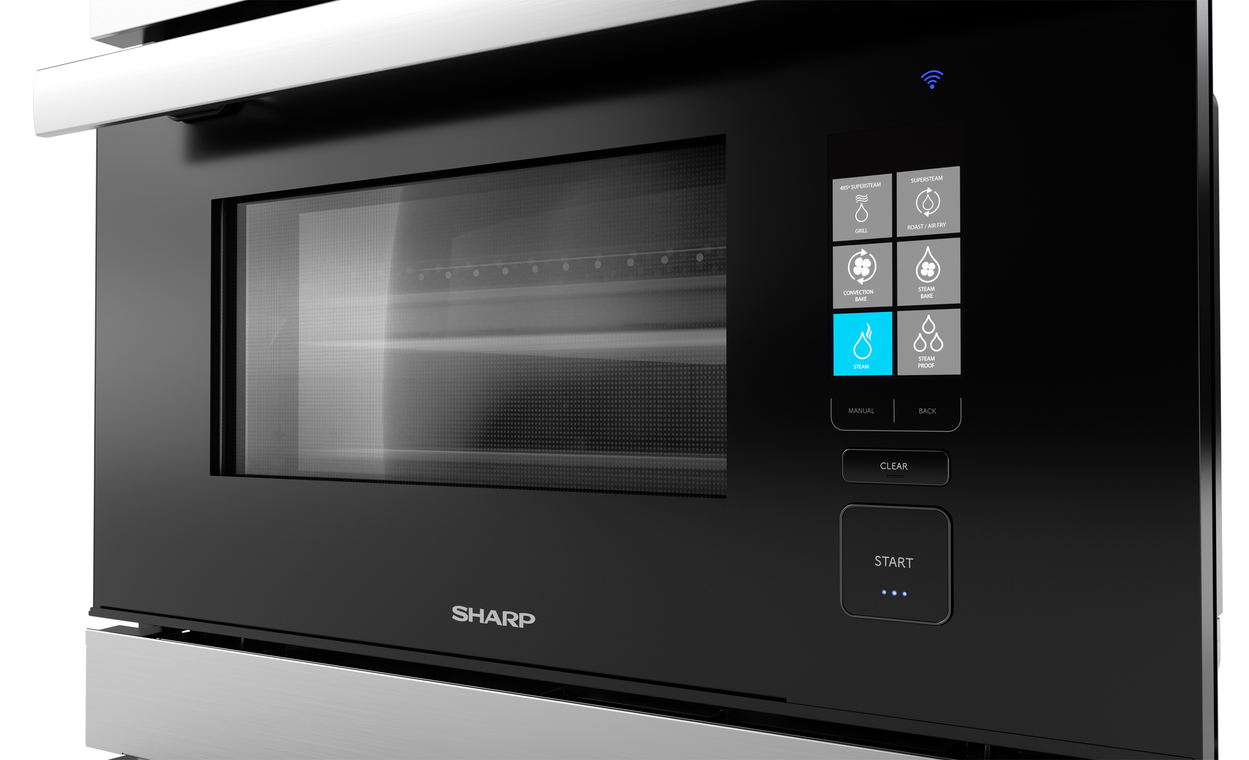 Smart Combi-Steam Oven (SSC2489GS) Control Panel