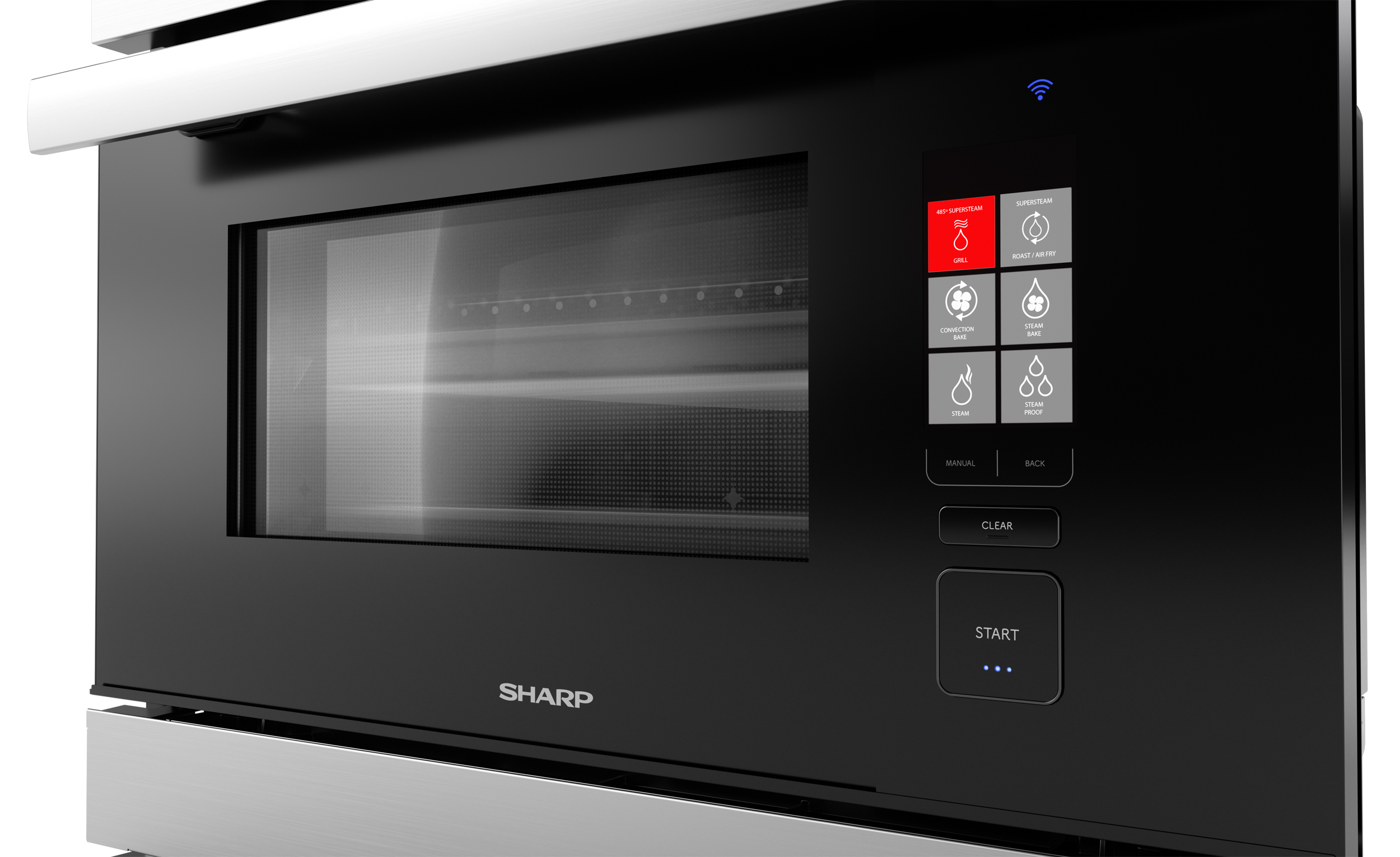 Smart Combi-Steam Oven (SSC2489GS) Control Panel