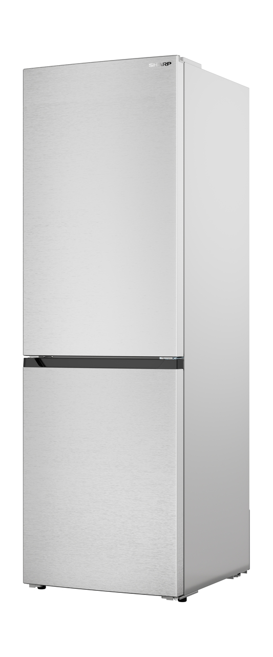 Bottom-Freezer Counter-Depth Refrigerator (SJB1255GS) 3-Quarter Left