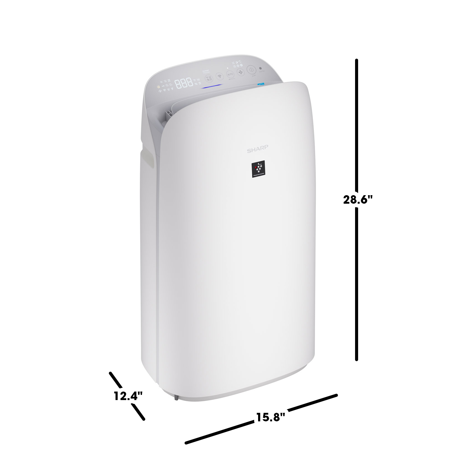 SHARP KCP70UW Smart Air Purifier and Humidifier with Plasmacluster Ion  Technology Recommended for Large-Sized Rooms