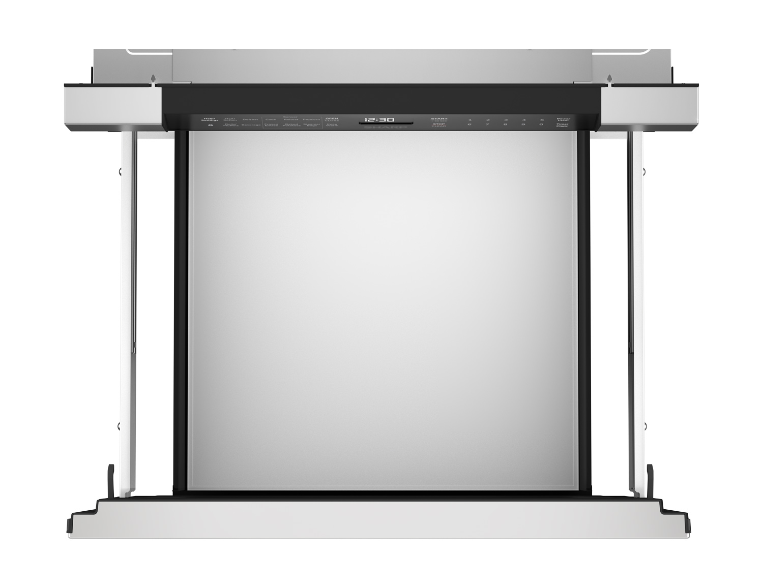 24 in. Built-In Stainless Steel Microwave Drawer Oven (SMD2440JS) bird's eye open