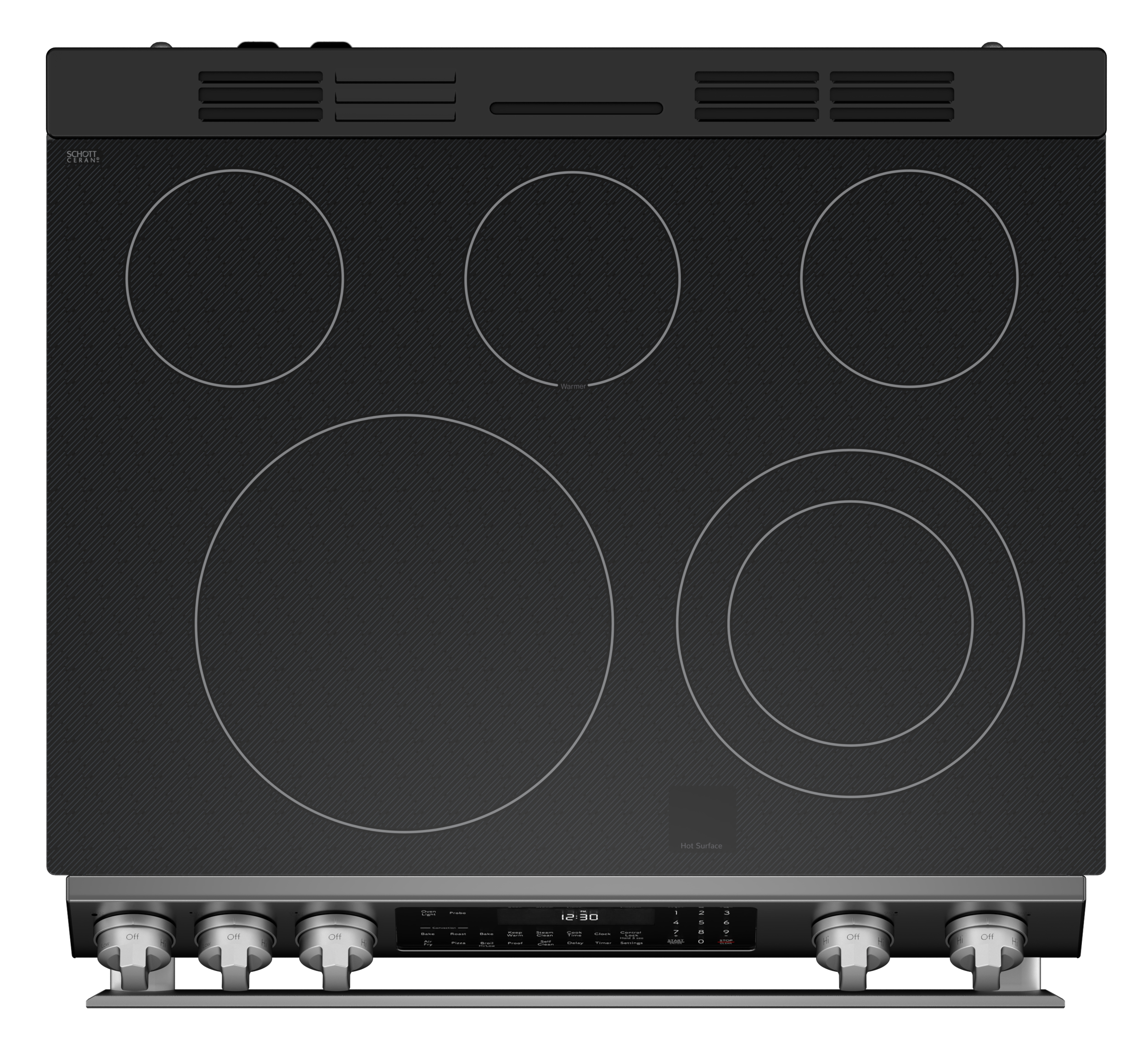 Slide-In Range with Air Fry (SSR3065JS) Cooktop