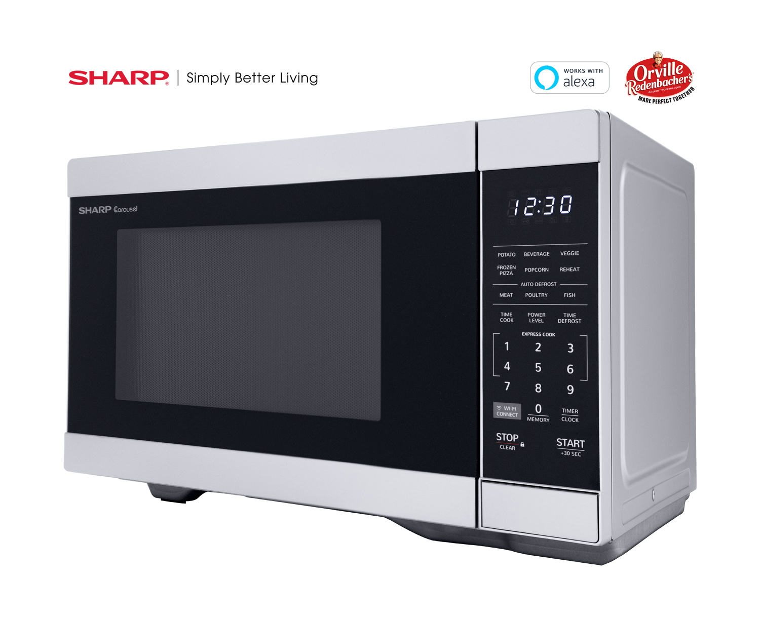  1.1-cu ft 1000W Microwave, Stainless Steel: Built In Microwave  Ovens: Home & Kitchen