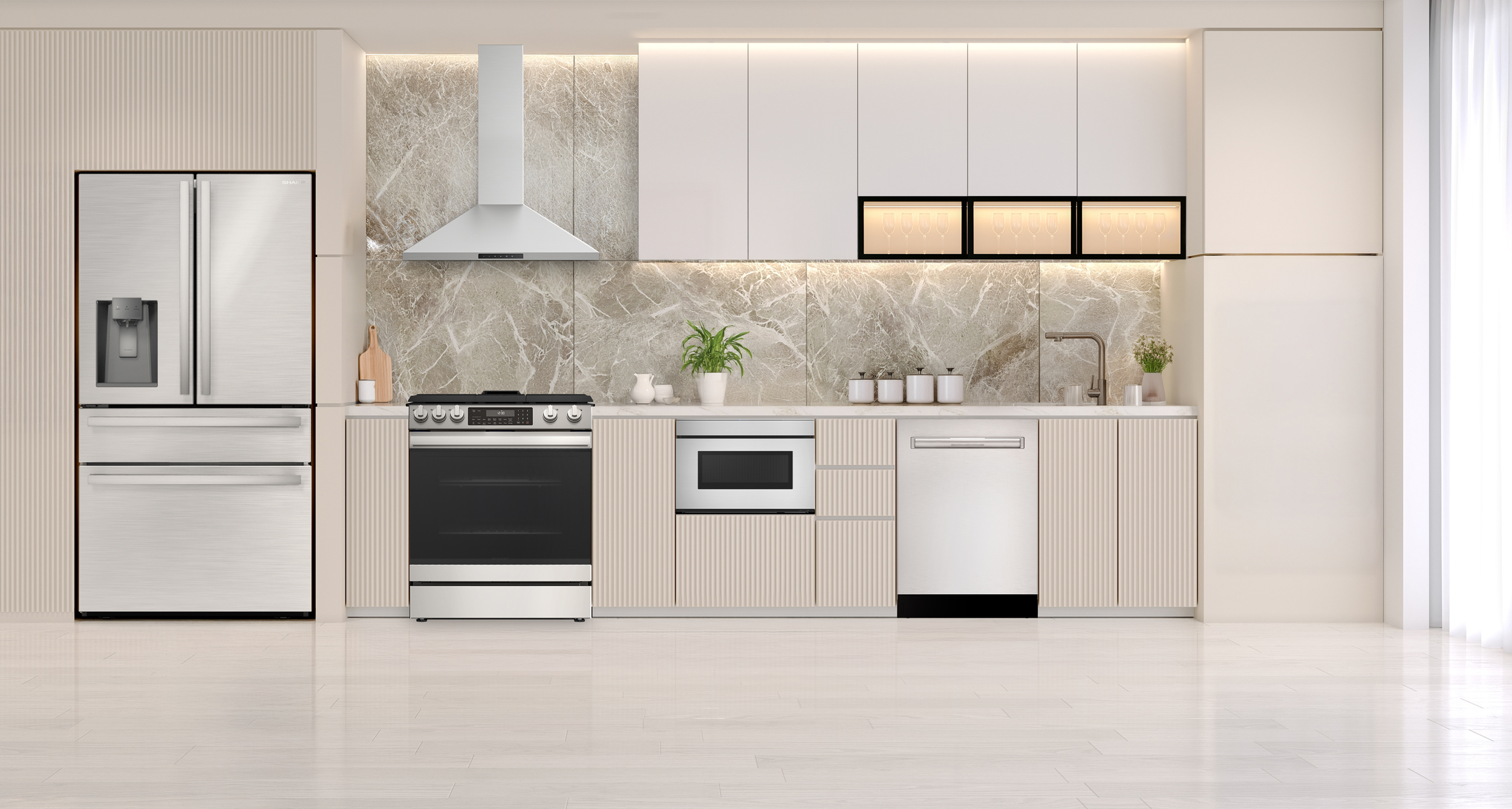 24 in. Smart Microwave Drawer Oven (SMD2479JS) Lifestyle