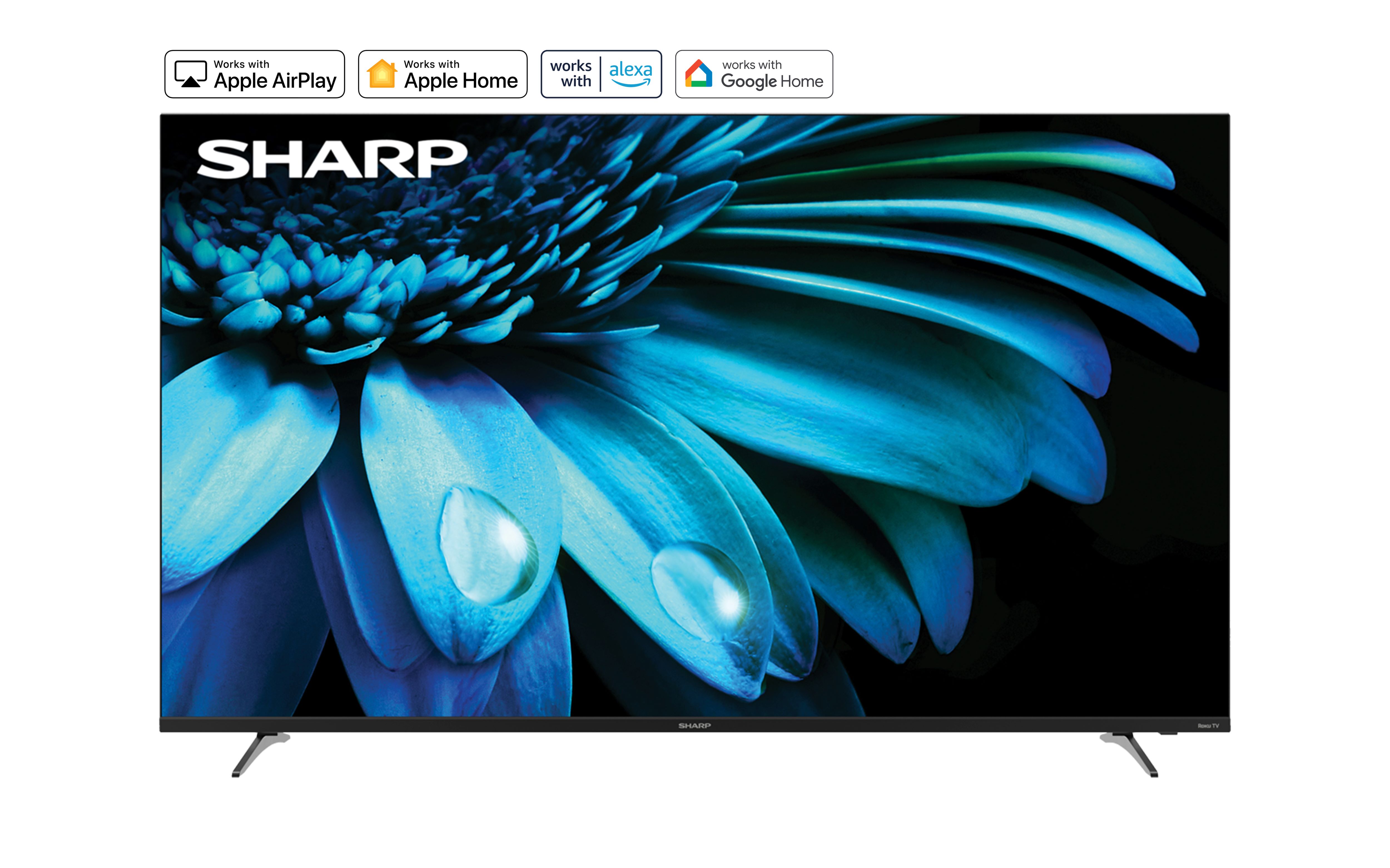 Sharp Roku TV 55 Class (54.5 Diag.) 4K Ultra HD with HDR10 (4T