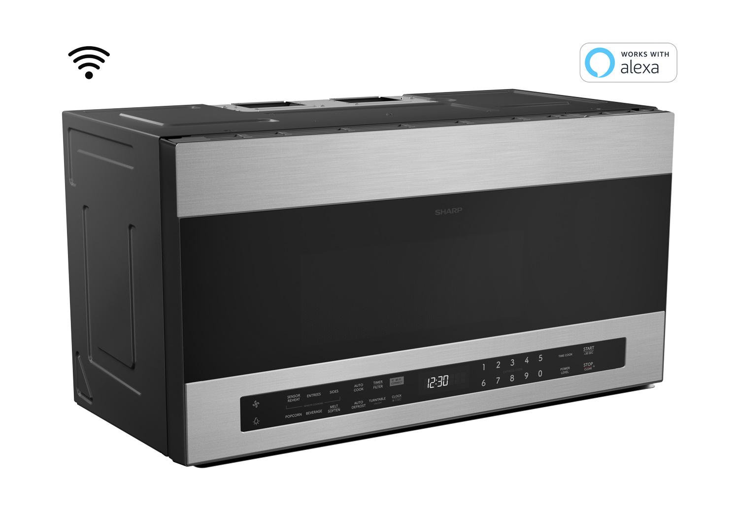 1.9 cu. ft. Smart Over-the-Range-Microwave Oven (SMO1969JS)