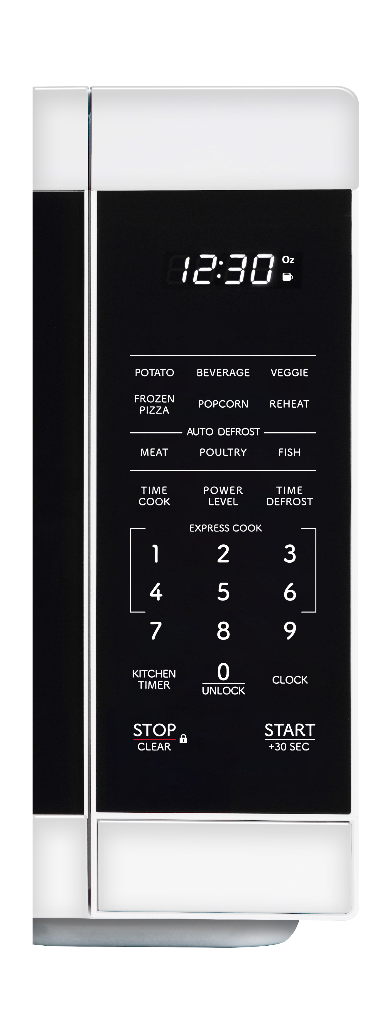SHARP - マリー 1.1 cu. ft. 1000W White Countertop Microwave Oven | SHARP