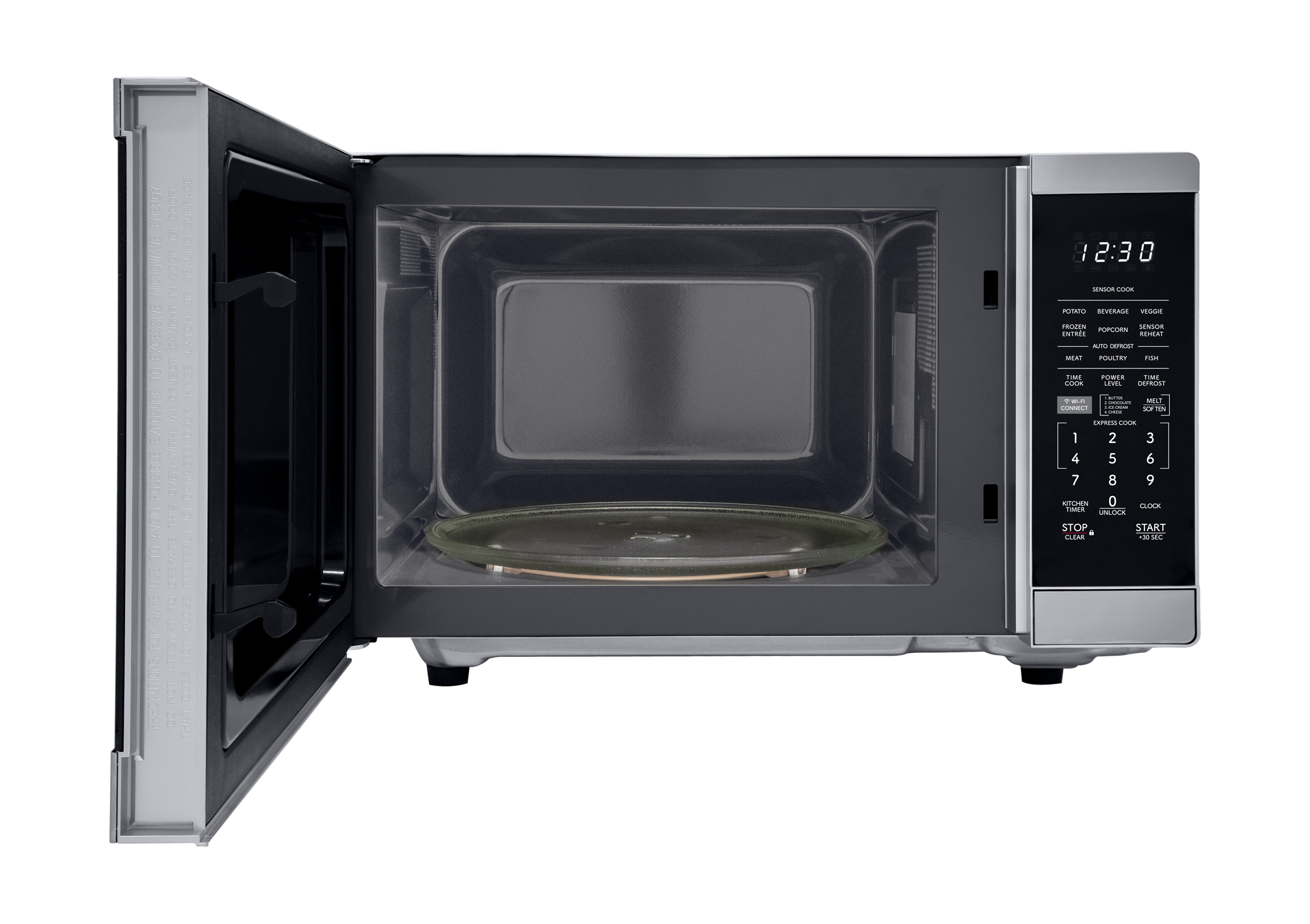 Chapa 　SHARP　AQUOS Sharp 1100W Smart Microwave with Inverter Technology (SMC1469KS)