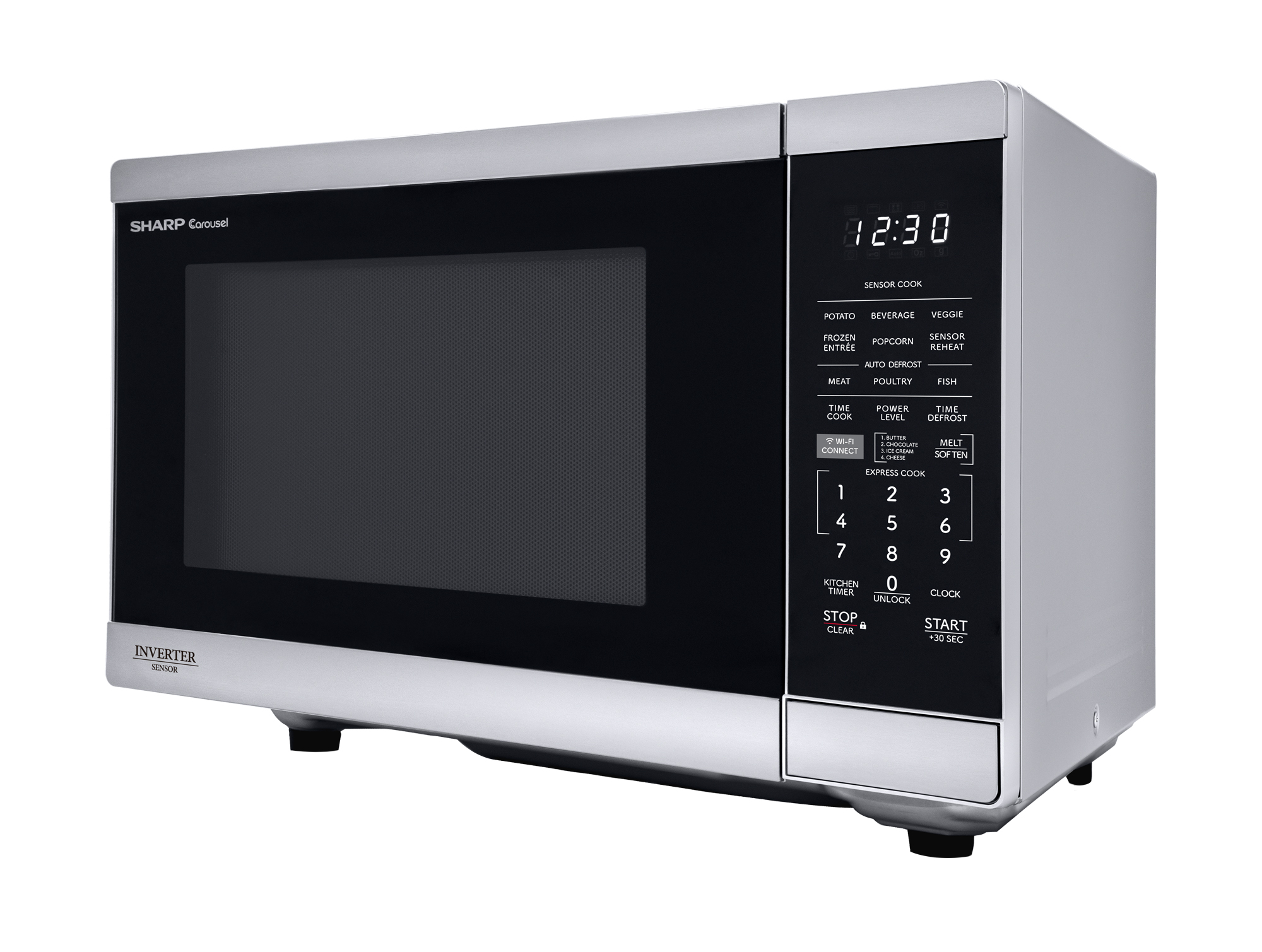 SHARP オーブンレンジ 1.1 cu. ft. Mid Size Countertop Microwave Oven | SHARP