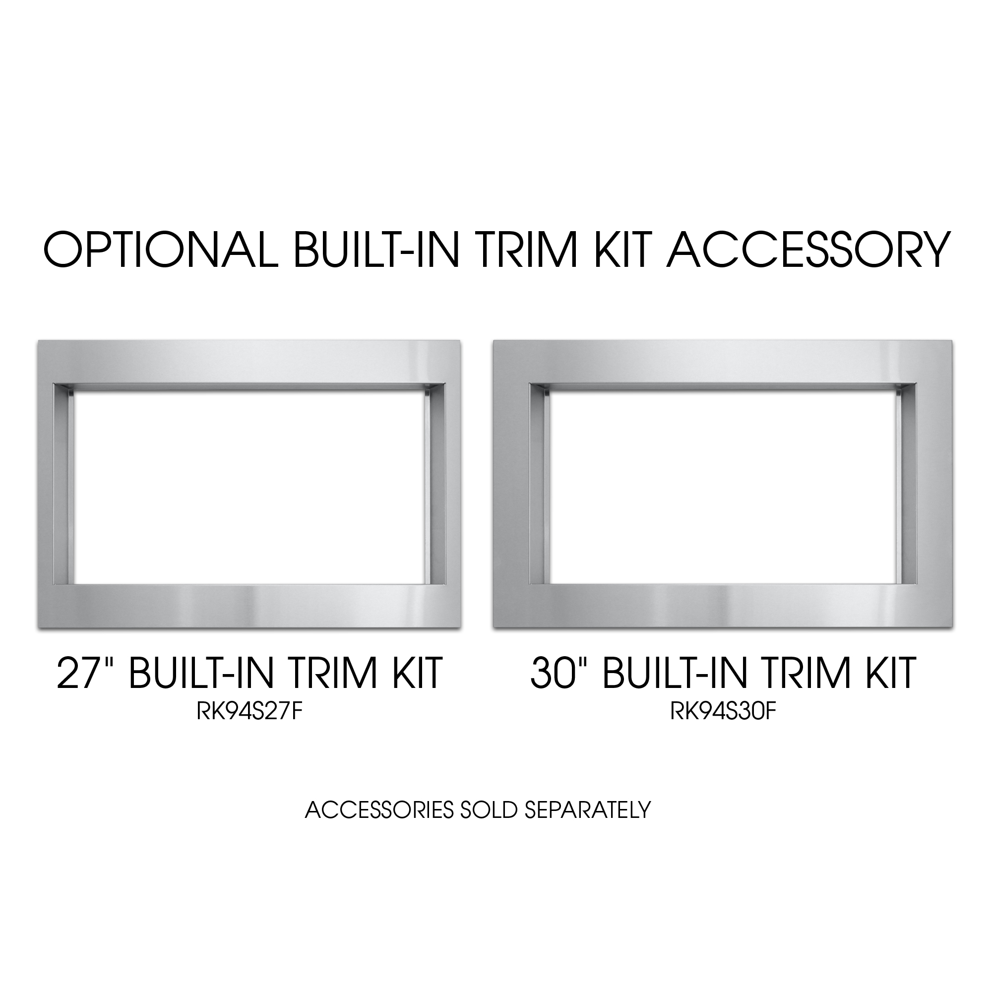 Sharp 1.5 cu. ft. 900W Black Countertop Microwave Oven (SMC1585KB) trim kit