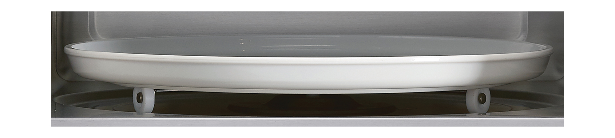 Sharp 1.5 cu. ft. 900W Stainless Steel Countertop Microwave Oven (SMC1585KS) turntable